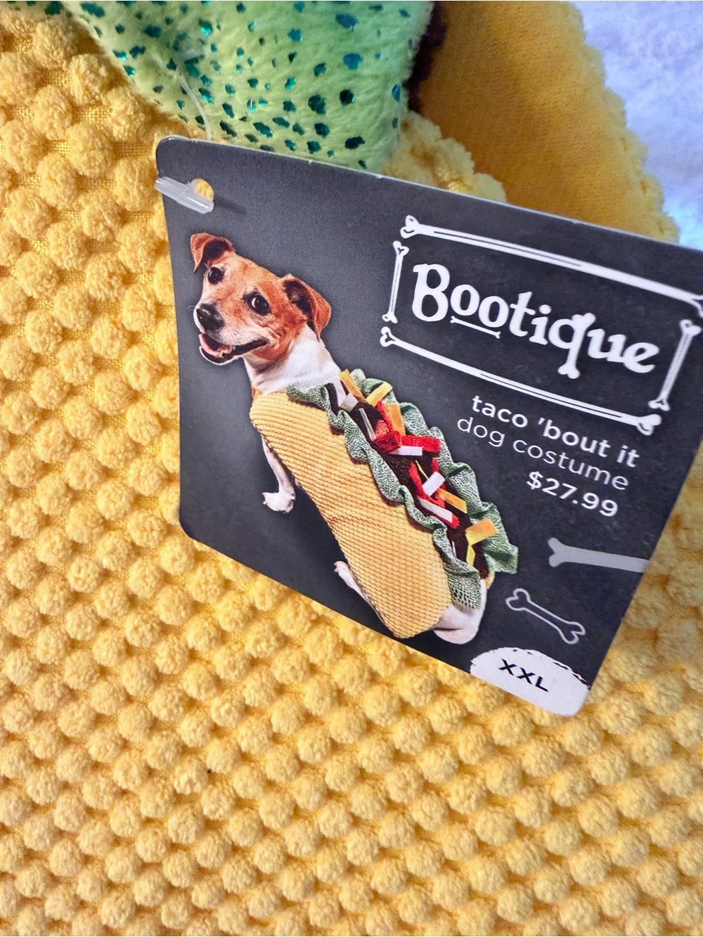 Taco Dog Costume XXL- Pet Costume